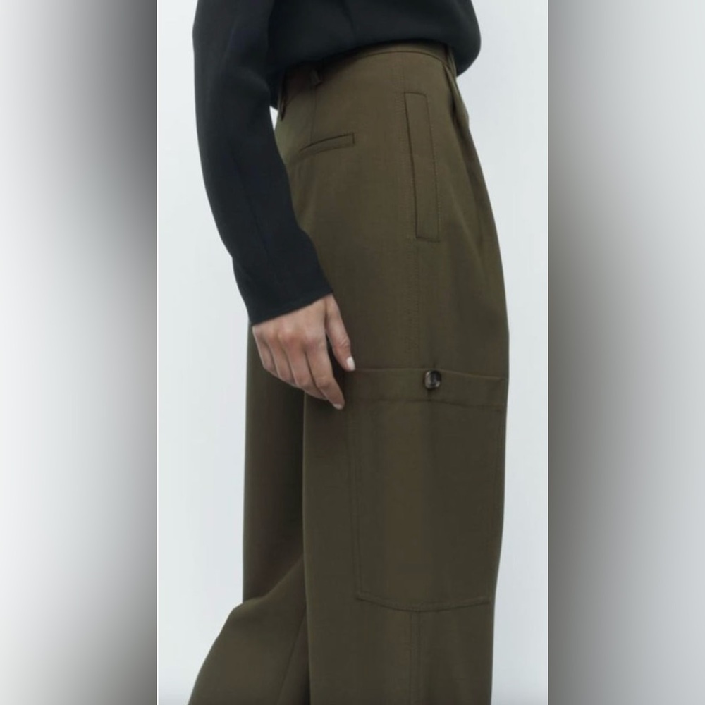 Zara Cargo Trousers - Picture 1 of 3